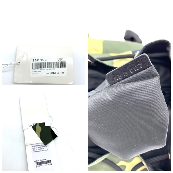 Authentic Givenchy Light Camo Pack Away Nylon Backpack - Picture 12 of 12